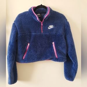 Nike cropped sweater.